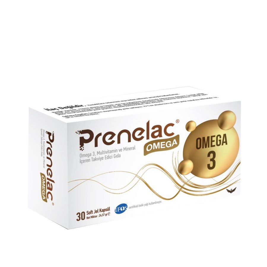Prenelac Omega 30 Softjel Kapsül