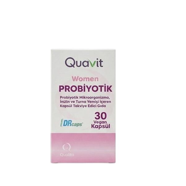 Quavit Probiyotik Women Cranberry Inulin 30 Kapsül