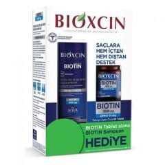 Bioxcin Biotin 5000mcg 60 Tablet alana Şampuan Hediye KOFRE