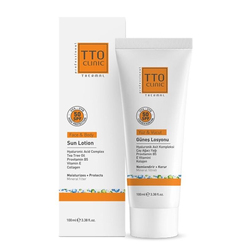 TTO Clinic Güneş Losyonu Spf 50 100 ml