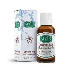 Alvin Çörekotu Yağı 20 ml (Soğuk Sıkım)