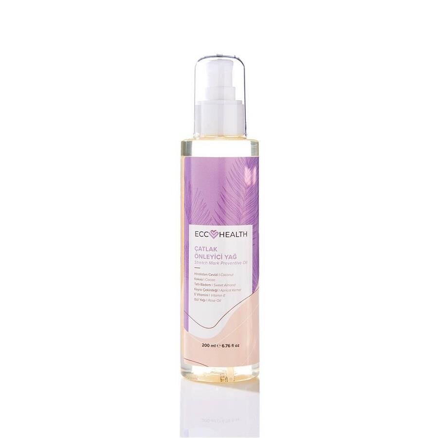 Ecc HEALTH Sıkılaştırıcı, Selülit Ve Çatlak Giderici Yağ 200 ml