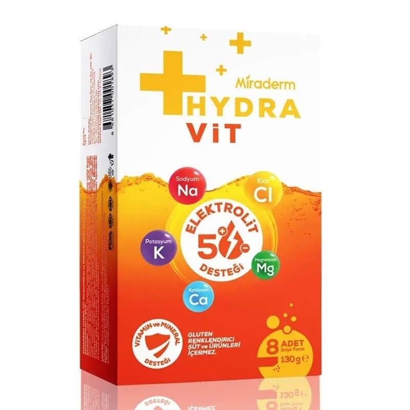 Miraderm HYDRAVİT Multivitamin 8 Saşe