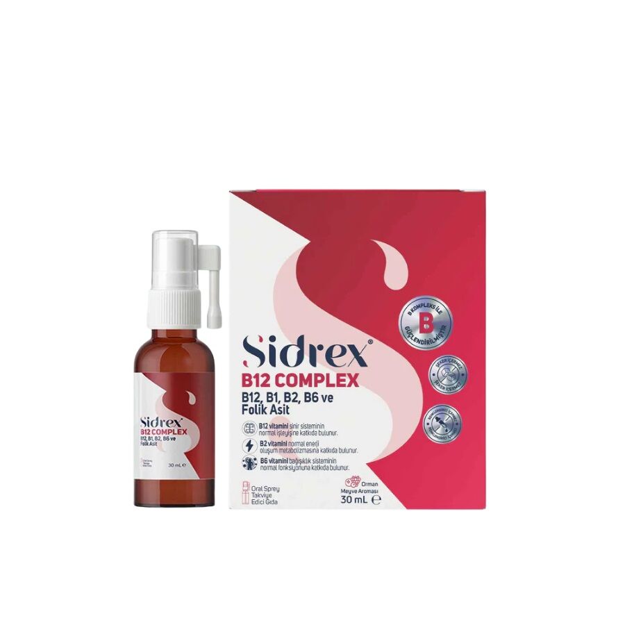 Sidrex B12 Complex Sprey 30 ml