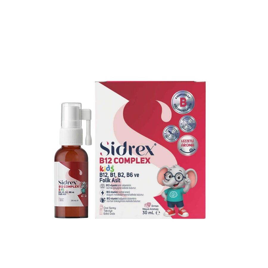 Sidrex B12 Complex Kids Sprey 30 ml