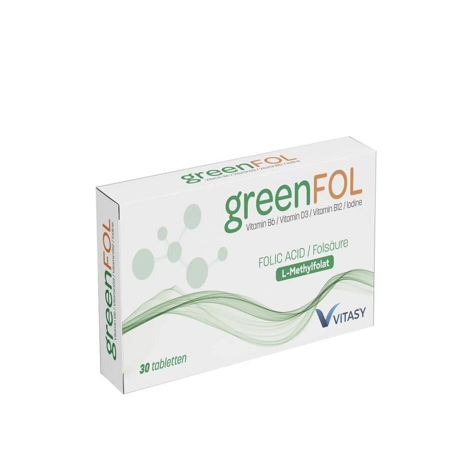 Vitasy Greenfol L-Methylfolat 30 Tablet