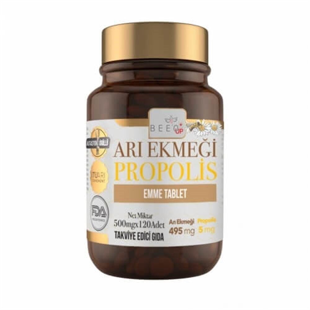 Bee'O UP Arı Ekmeği Propolis 120 Emme Tablet