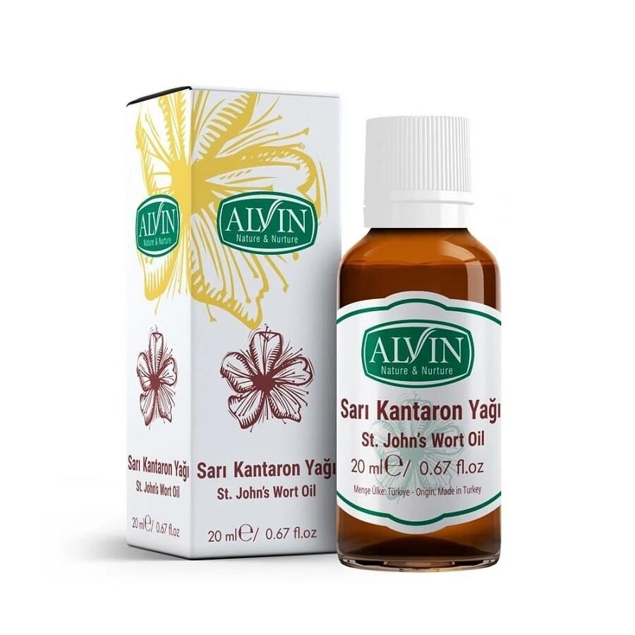 Alvin Sarı Kantaron Yağı 20 ml
