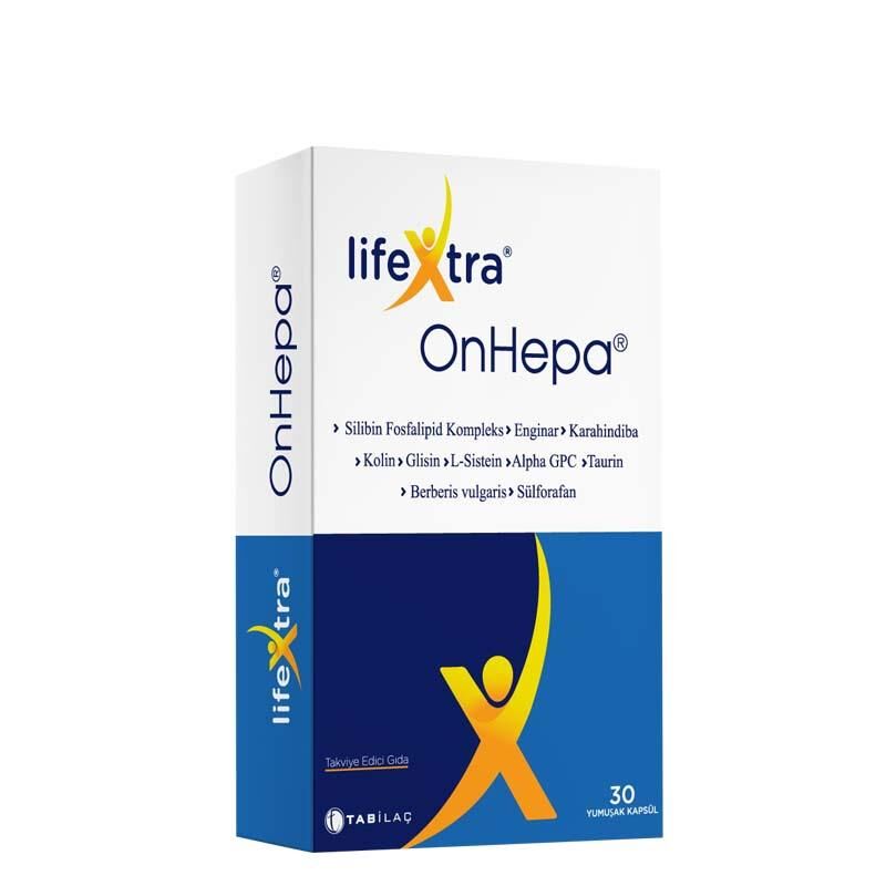 Lifextra OnHepa 30 Yumuşak Kapsül