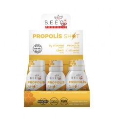 Bee'O UP Propolis Çinko D3+C Vitamini Shot 12'li Kutu