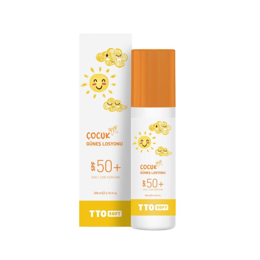 TTO Soft Çocuk Güneş Losyonu 200 ml