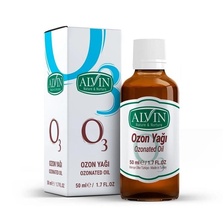 Alvin Ozon Yağı 50 ml (Ozonlanmış Zeytinyağı)