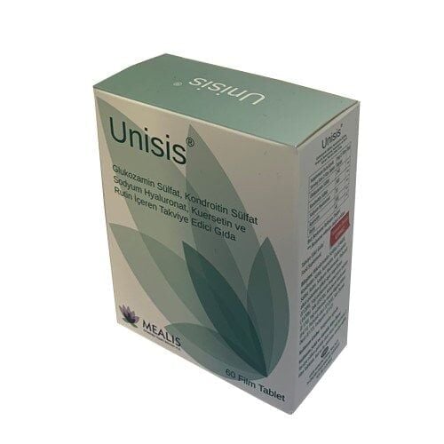 Unisis Glukozamin, Kondroitin, Sodyum Hyaluronat içeren 60 Tablet