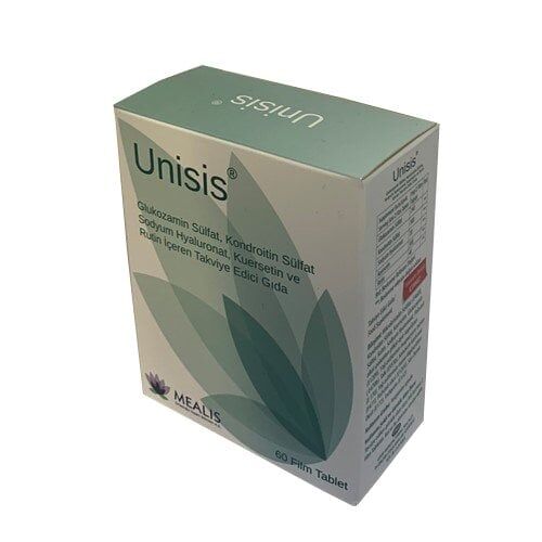 Unisis Glukozamin, Kondroitin, Sodyum Hyaluronat içeren 60 Tablet