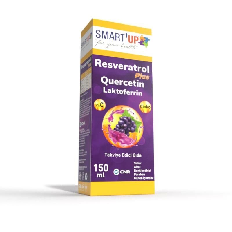 Smart Up Resveratrol Plus Şurup 150 ML