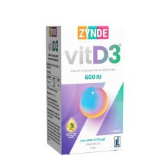 Zynde Vitamin D3 600 IU Sprey 5 ML