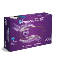 Wicromed Eldiven Nitril L 10Lu