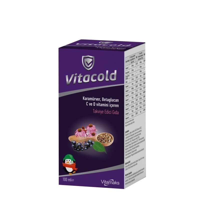 Vitacold Karamürver Betaglukan Sıvı 100 ML