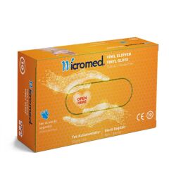 Wicromed Eldiven Vinil L 10Lu