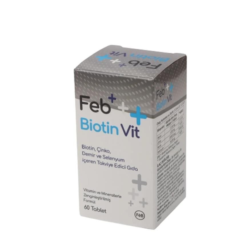 Feb Biotin Vit 60 Tablet