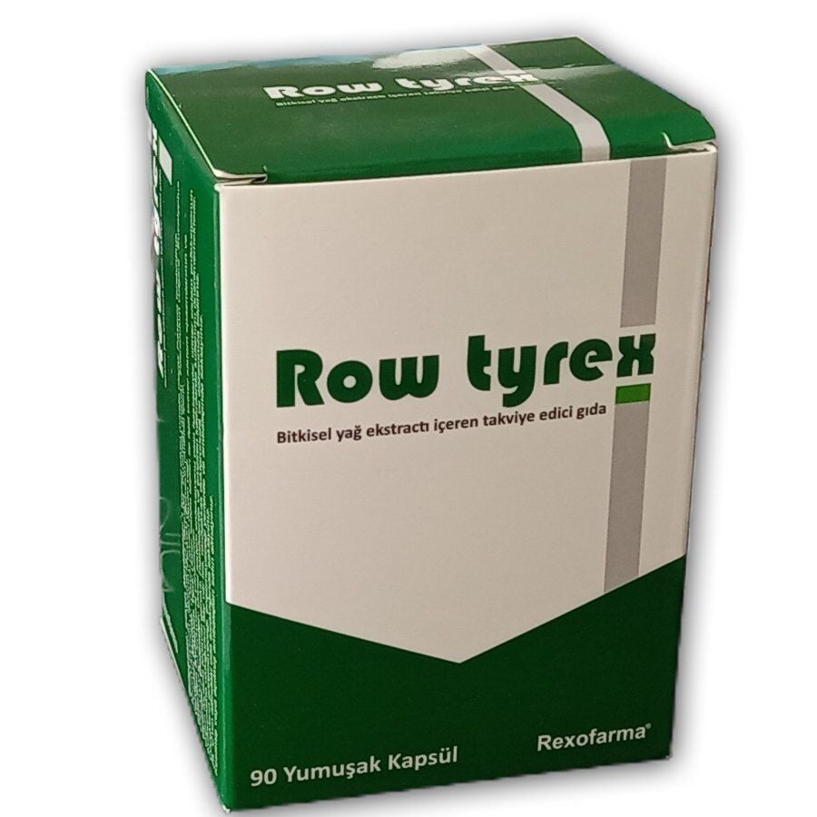 Row Tyrex Bitkisel Yağ içerikli Takviye Edici Gıda 90 Kapsül