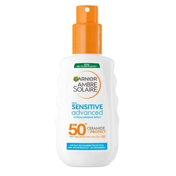 Garnier Ambre Solaire Sensitive Advanced Hipoalerjenik Güneş Koruyucu Sprey SPF50+ 150ml