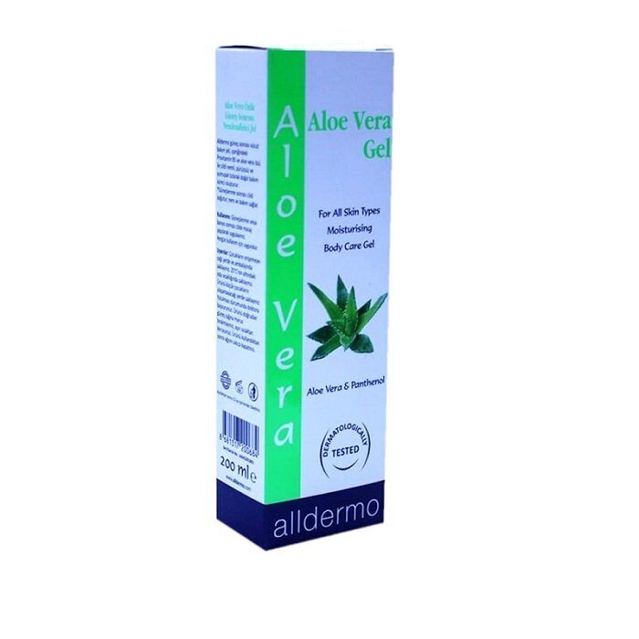Alldermo Aloe Vera Jel - Vücut Bakım Jeli 200ml