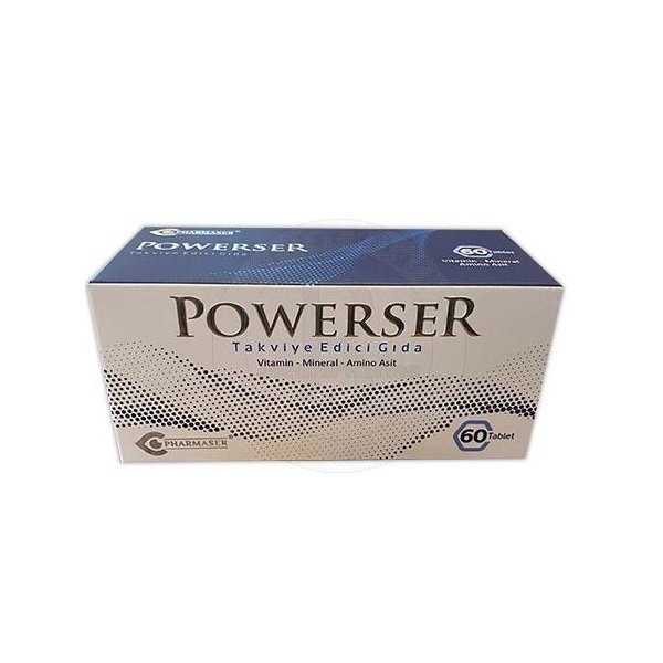 Powerser Takviye Edici Gıda 60 Tablet