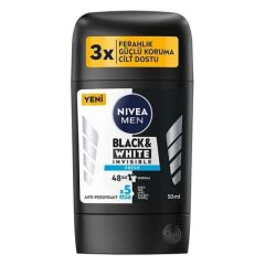 Nivea Men Erkek Stick Deodorant Black White Invisible Fresh 50ml