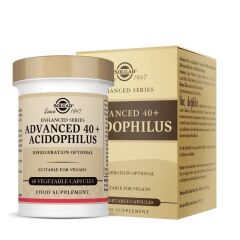 Solgar Advanced 40+ Acidophilus 60 Kapsül