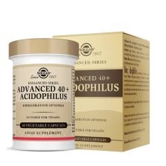 Solgar Advanced 40+ Acidophilus 60 Kapsül