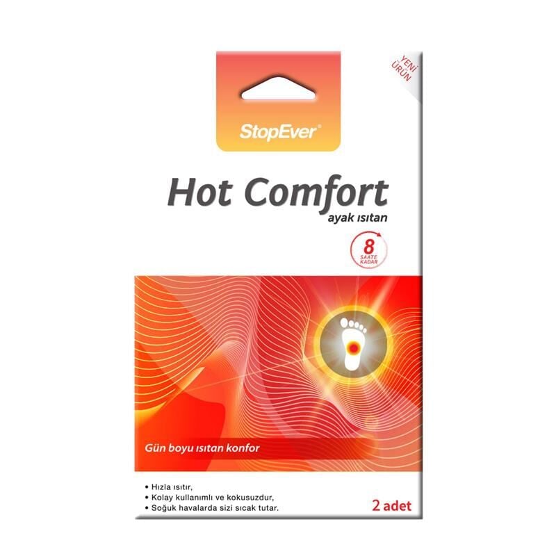 StopEver Hot Comfort Ayak Isıtan 2 Adet