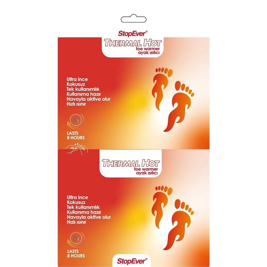 StopEver Hot Comfort Ayak Isıtan 2 Adet