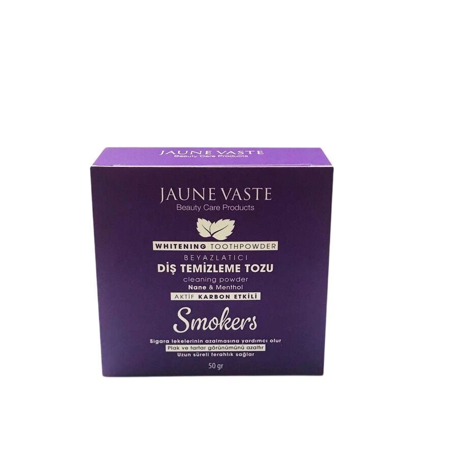 Jaune Vaste Smokers Diş Temizleme Tozu 50gr
