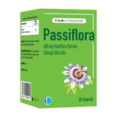 Tabvitamins Passiflora 30 Kapsül