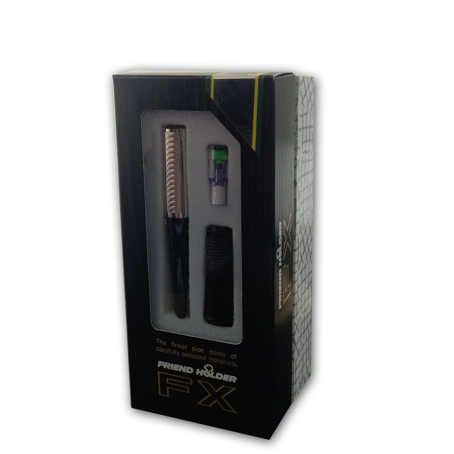 Friend Holder FX Rhodium Plated Grain - Gri Metalik