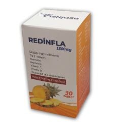 Redinfla 1500 mg 30 Tablet Doğası Değiştirilmemiş Tip Kollajen