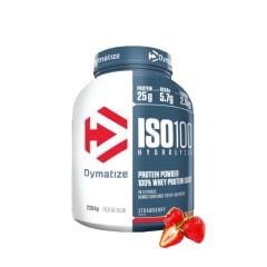 Dymatize ISO 100 Hydrolyzed Whey Protein Tozu 2264 gr Çilek