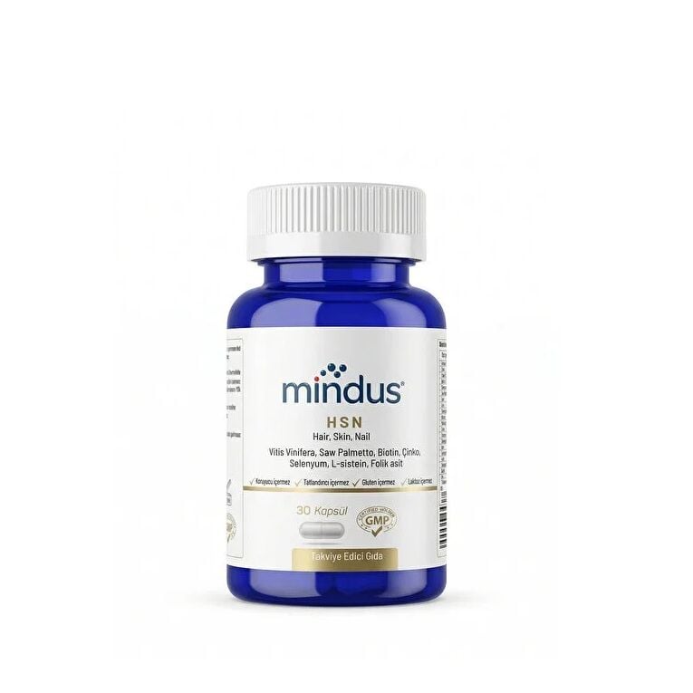 Mindus HSN Hair Skin Nail 30 Kapsül