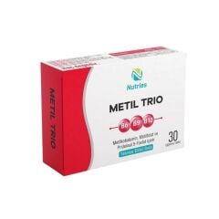 Nutries Metil Trio 30 Çiğneme Tableti