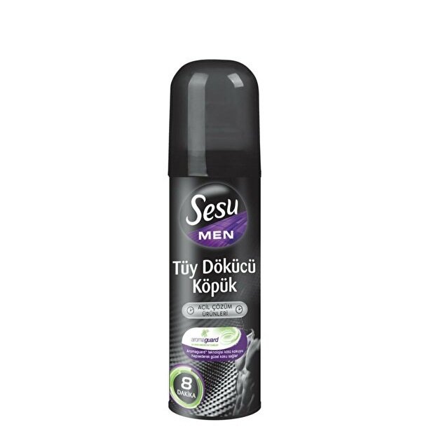 Sesu Men Tüy Dökücü Köpük Erkekler için 150ml