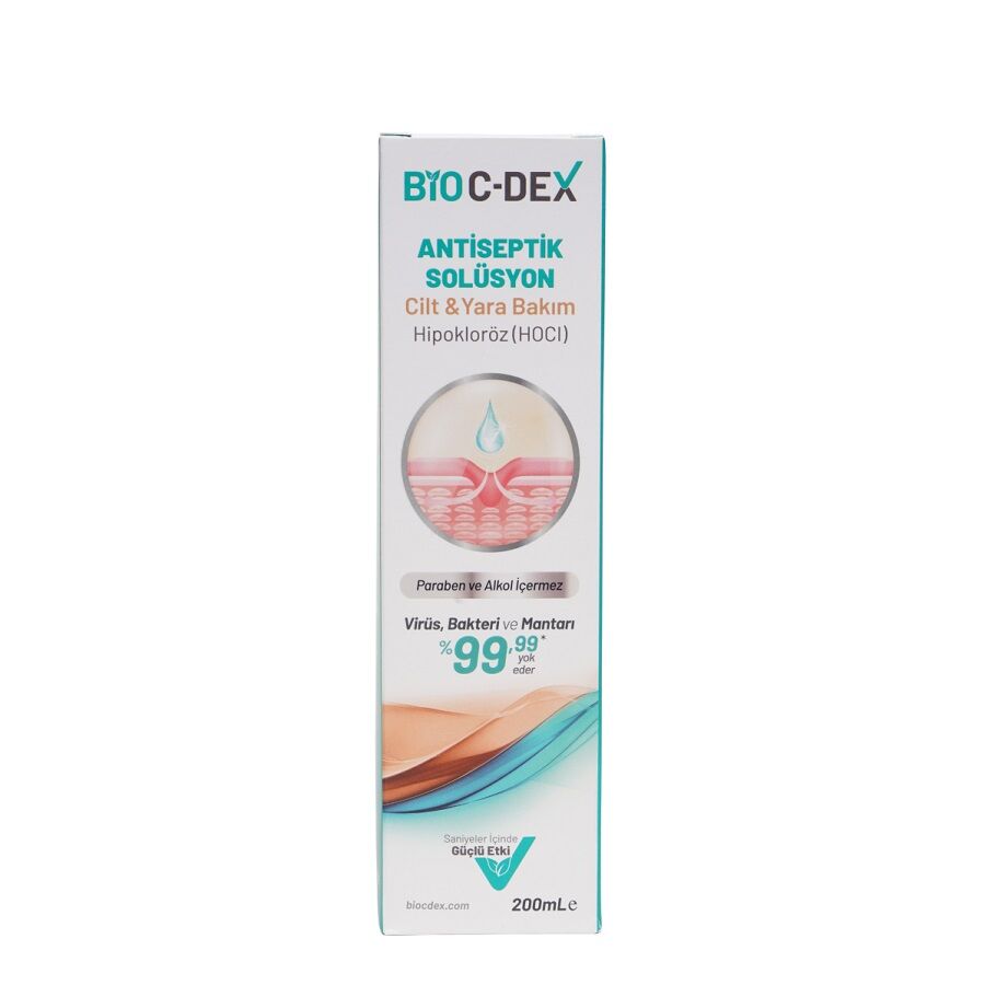 Bioc- Dex Antiseptik Solüsyon 200 ml