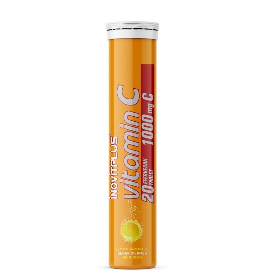 İnovitplus Vitamin C 1000mg 20 Efervesan Tablet