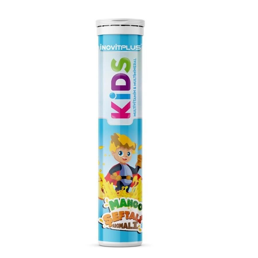 İnovitplus KİDS Multivitamin 20 Efervesan Tablet - ERKEK