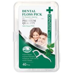Dentiste Dental Floss Pick 40pcs - Çatallı Diş İpi