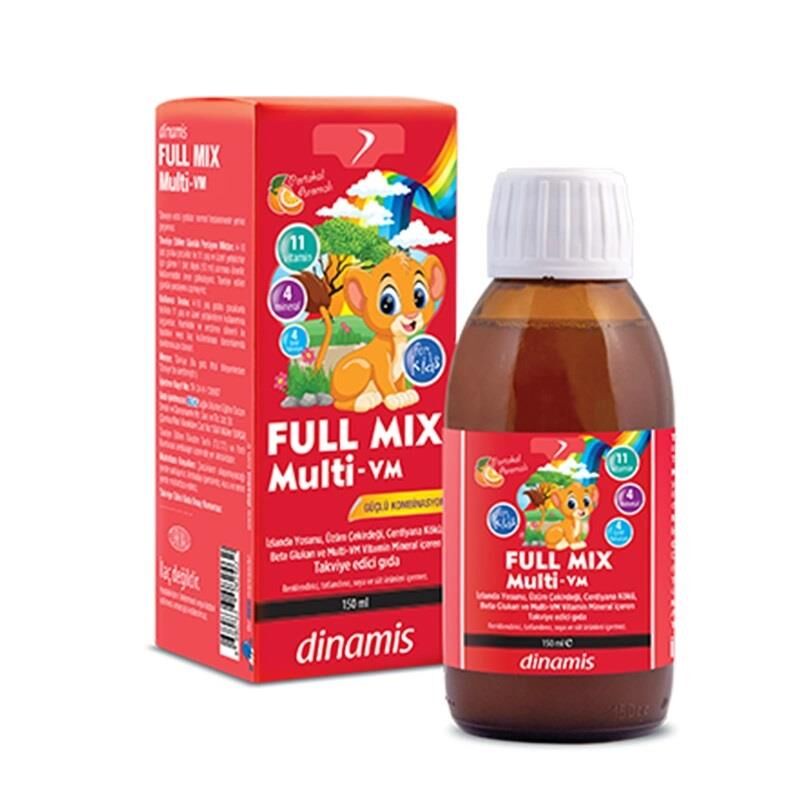 Dinamis Full Mix Multivitamin Şurup 150ml