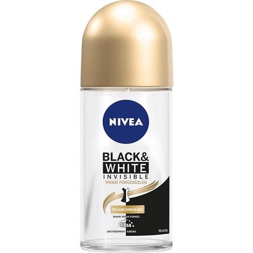 Nivea Roll-on Kadın Black&White İpeksi Pürüzsüzlük 50ml