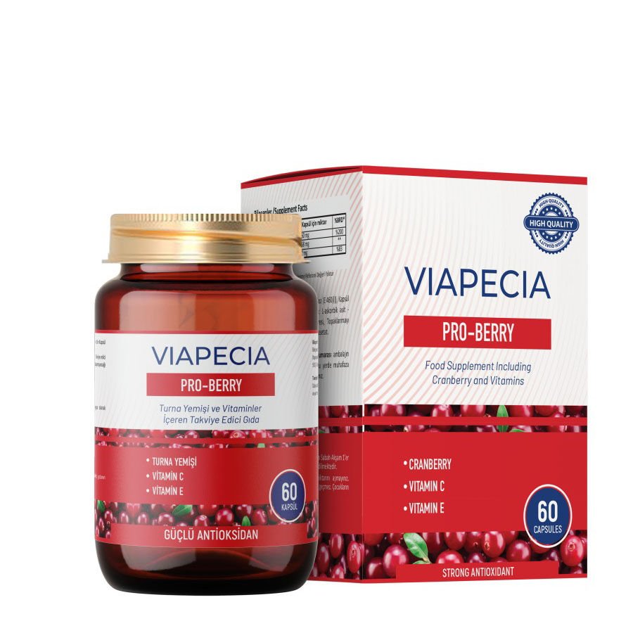 Viapecia Pro- Berry 60 Kapsül