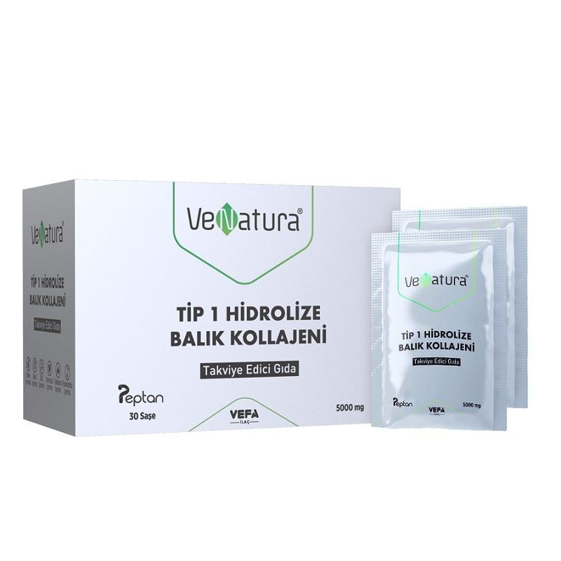 Venatura Tip 1 Hidrolize Balık Kollajeni 30 Saşe