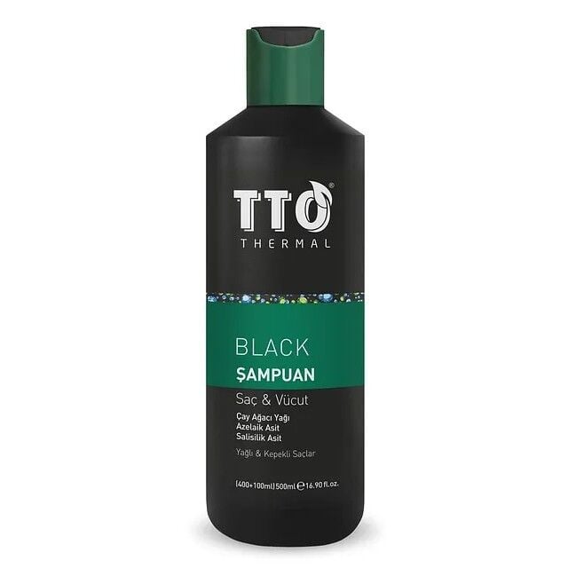 TTO Thermal Black Şampuan Saç ve Vücut 250 ml